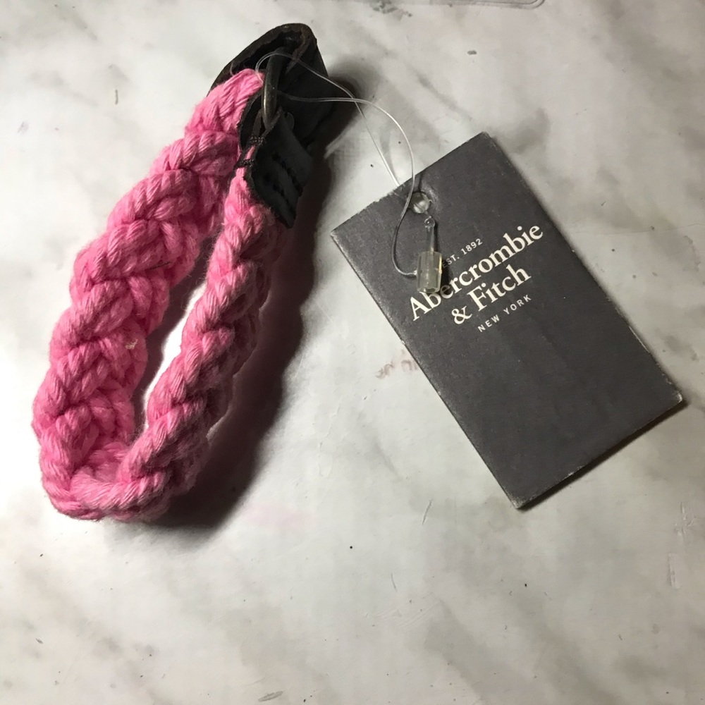 New NWT Abercrombie & Fitch bracelet pink